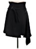 Lily Solid Black Casual Skirt Size L - photo 1