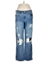 J.Crew 100% Cotton Hearts Blue Jeans Size 29 waist - photo 1