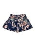 Pink Owl 100% Polyester Floral Blue Skort Size M - photo 1