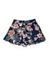Pink Owl 100% Polyester Floral Blue Skort Size M - photo 2