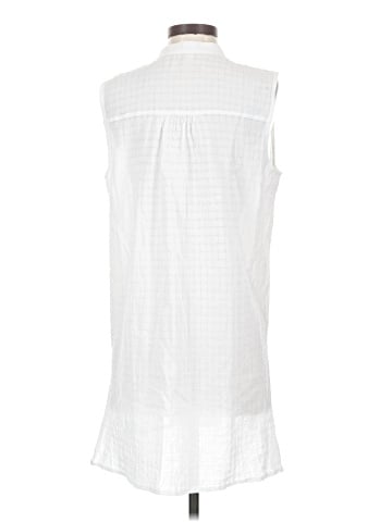 Eileen Fisher Sleeveless Button-Down Shirt (view 2)