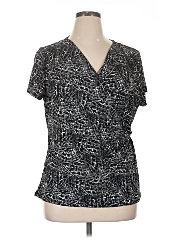 Jaclyn Smith Short Sleeve Blouse (view 1)