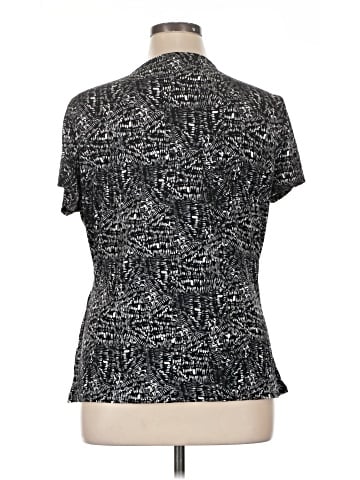 Jaclyn Smith Short Sleeve Blouse (view 2)