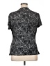 Jaclyn Smith Black Short Sleeve Blouse Size XL - photo 2