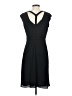 BCBGMAXAZRIA 100% Polyester Solid Black Cocktail Dress Size 4 - photo 2