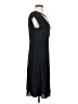 BCBGMAXAZRIA 100% Polyester Solid Black Cocktail Dress Size 4 - photo 4