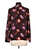Halogen 100% Polyester Floral Burgundy Long Sleeve Blouse Size S - photo 2