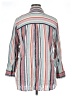 Caslon Stripes Blue 3/4 Sleeve Button-Down Shirt Size 1X - photo 2