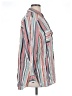 Caslon Stripes Blue 3/4 Sleeve Button-Down Shirt Size 1X - photo 4
