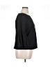 Jealous Tomato Floral Black 3/4 Sleeve Blouse Size XL - photo 4