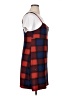 Justify Plaid Red Casual Dress Size XL - photo 4