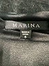 Marina 100% Polyester Floral Gray Cocktail Dress Size S - photo 7