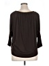 MICHAEL Michael Kors Brown 3/4 Sleeve Top Size XL - photo 2