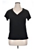 lucy Black Short Sleeve Top Size XL - photo 1