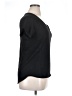 lucy Black Short Sleeve Top Size XL - photo 4