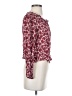 Intermix Burgundy Long Sleeve Blouse Size S - photo 4
