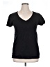 Style&Co Black Short Sleeve Top Size XL - photo 1