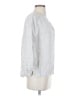 Sigrid Olsen Silver 3/4 Sleeve Blouse Size S - photo 4