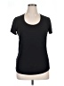 lucy Black Short Sleeve Top Size XL - photo 1