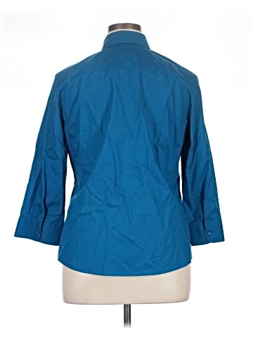 Foxcroft 3/4 Sleeve Button-Down Shirt (view 2)
