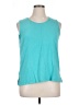 Max Studio Teal Sleeveless Top Size XL - photo 1