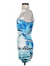 Body Central Graphic Blue Cocktail Dress Size S - photo 5
