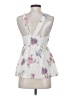 Theory White Sleeveless Blouse Size S - photo 2