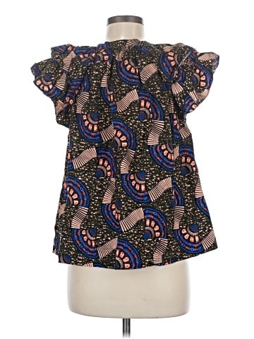 Ulla Johnson Short Sleeve Blouse (view 2)