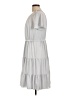 Ann Taylor 100% Polyester Gray Casual Dress Size 12 - photo 5