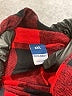 Old Navy 100% Cotton Plaid Red 3/4 Sleeve Button-Down Shirt Size XXL - photo 7