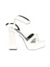Zara White Sandals Size EU 37 - photo 1
