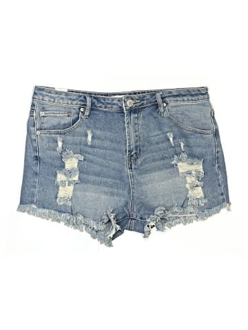 Almost Famous Denim Shorts (view 1)