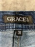 Grace Hearts Blue Jeans Size 31 waist - photo 7