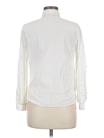 Zara Basic Long Sleeve Blouse (view 2)