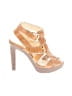 Coach 100% Leather Tan Sandals Size 6 1/2 - photo 1