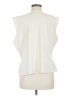 Unbranded Ivory Sleeveless Blouse Size M (estimated) - photo 2