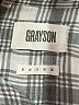 Grayson 100% Lyocell Plaid Gray Casual Dress Size Med (3) - photo 7