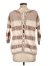 Maison Scotch Stripes Tan Pullover Sweater Size Lg (3) - photo 2