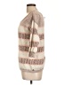 Maison Scotch Stripes Tan Pullover Sweater Size Lg (3) - photo 5