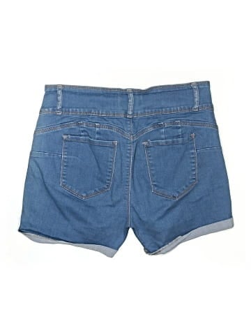 Wax Jean Denim Shorts (view 2)