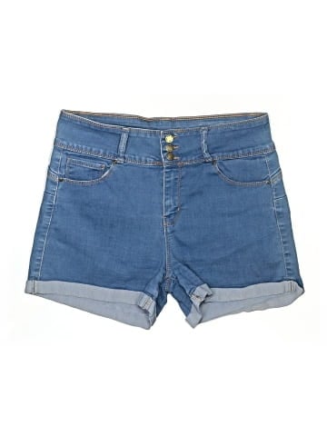 Wax Jean Denim Shorts (view 1)