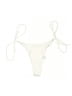 Assorted Brands Solid Ivory Swimsuit Bottoms Size XL - photo 1