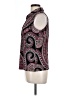Tommy Hilfiger Paisley Burgundy Sleeveless Blouse Size L - photo 5