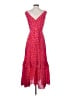 J.Crew 100% Silk Hearts Red Cocktail Dress Size 0 - photo 2