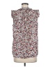 Zac & Rachel 100% Polyester Floral Ivory Sleeveless Blouse Size M - photo 2