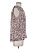 Zac & Rachel 100% Polyester Floral Ivory Sleeveless Blouse Size M - photo 4