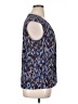 Kasper Blue Sleeveless Blouse Size XL - photo 4