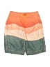 Gap Kids 100% Polyester Color Block Orange Board Shorts Size 14 - 16 Husky - photo 1