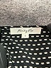 Monday Fun 100% Polyester Houndstooth Black Short Sleeve T-Shirt Size S - photo 7