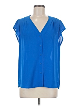 Skies Are Blue Short Sleeve Blouse